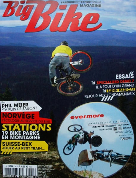 Big Bike 34 en kiosque jeudi avec un DVD !