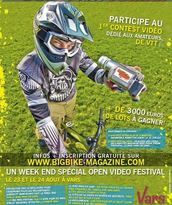 Festival VTT & Big Bike au Bike Park de Vars: Open Vidéo Festival