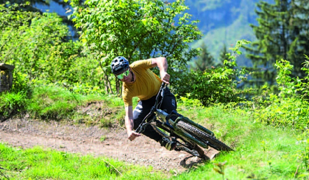 Technique de progression en VTT : Le slalom